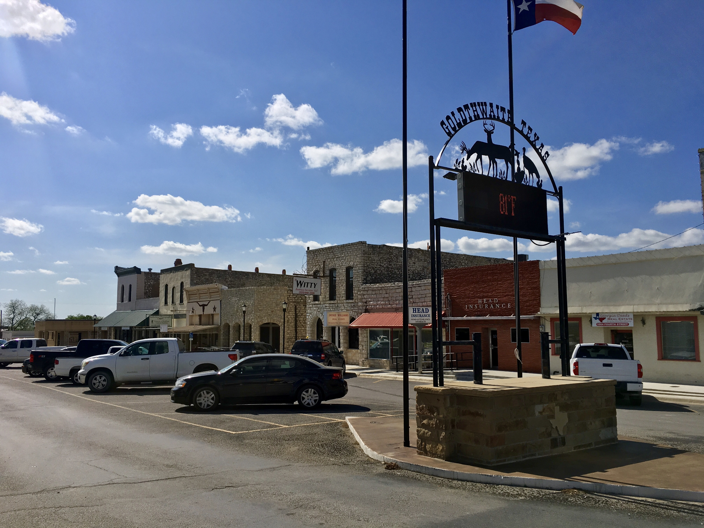 Downtown Goldthwaite Texas