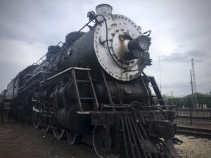 Old Train in Temple Texas